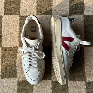 Veja Men's V-12 Leather Sneakers